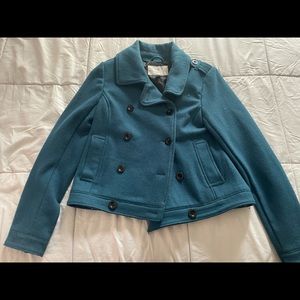 Blue peacoat